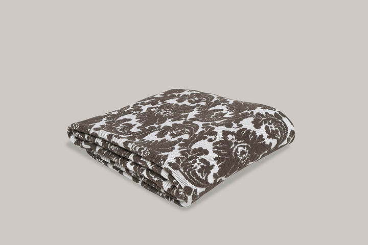 Damask Knit Blanket – The Comphy Company Damask Knit Blanket – The Comphy Company