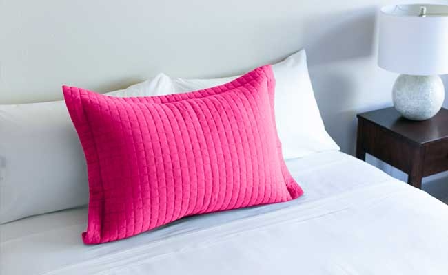 Magenta Pillow Sham - Two Pack