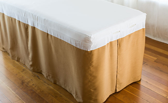 Copper Table Skirt