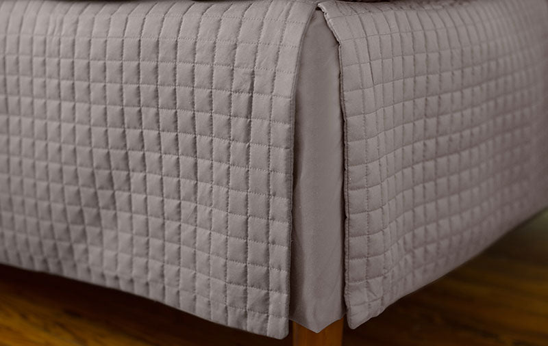 Quilted Bed Dust Ruffle