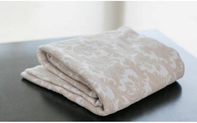 French Damask White/Cream