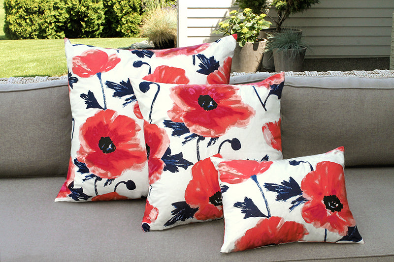 Amapola Maraschino Pillow Cover
