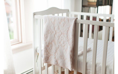 French Damask Pink/White