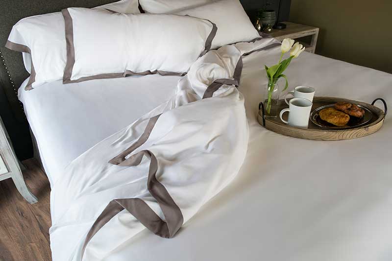 Contrast Border Duvet Cover