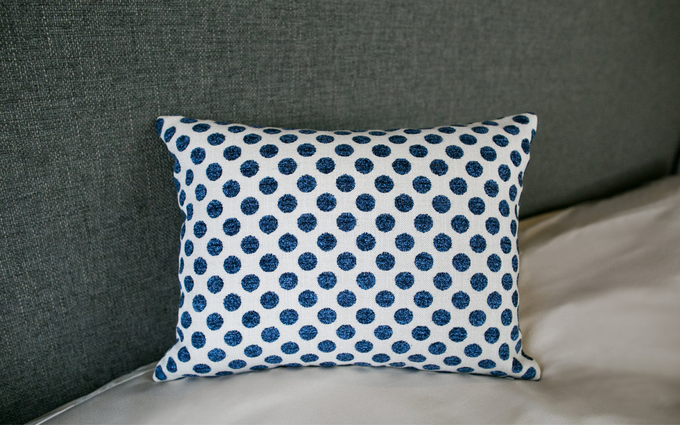 Posie Dot Navy 12" x 16"
