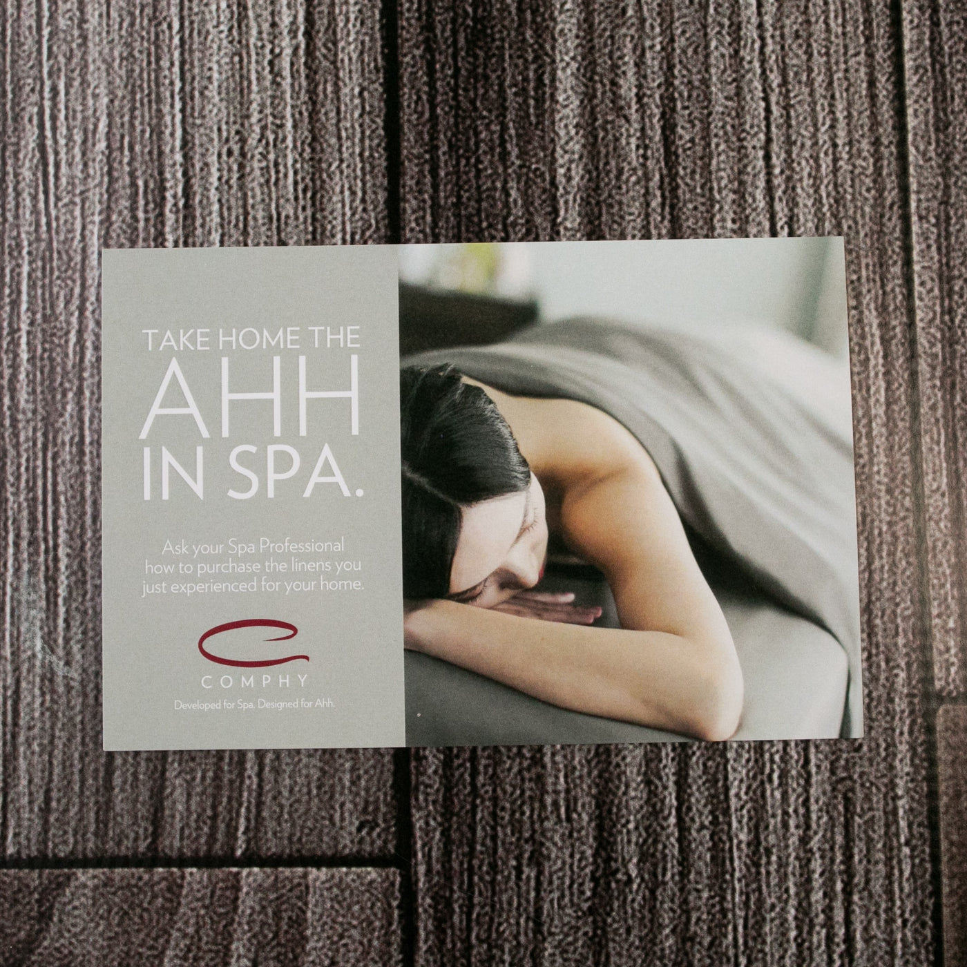 Spa In-Room Sign