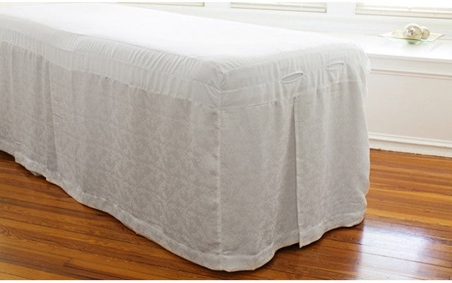 Bamboo Jacquard White