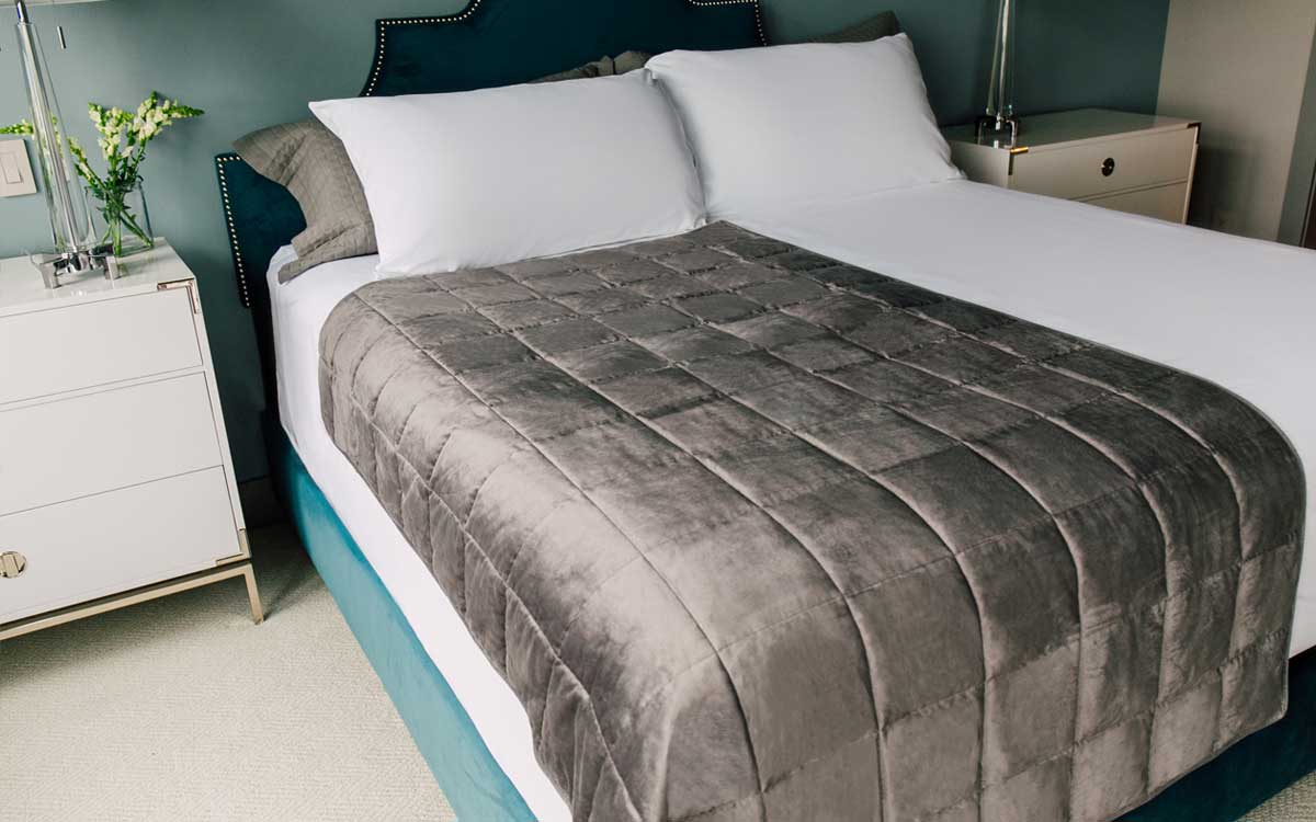 Hotel weighted blanket clearance